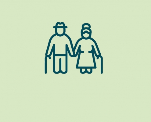 Piktogramm ältere Personen