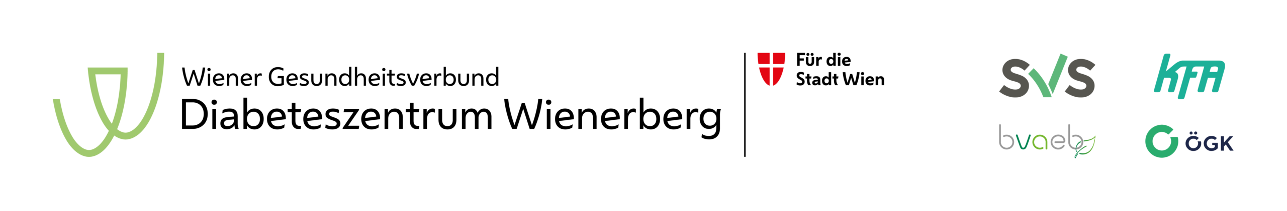 Logo Diabeteszentrum Wienerberg, SVS, ÖGK, KFA Logo Diabeteszentrum Wienerberg, SVS, ÖGK, KFA